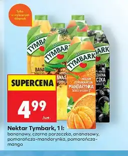 Biedronka Nektar Tymbark czarna porzeczka oferta