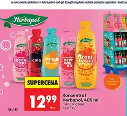 Biedronka Koncentrat Herbapol oranżada czerwona oferta