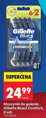 Biedronka Maszynki do golenia Gillette Blue 3 Comfort oferta