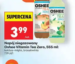 Biedronka Napój niegazowany Oshee Vitamin Tea Zero kaktus-mięta oferta