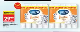 Biedronka Papier toaletowy Queen Limited Edition 50-pak oferta