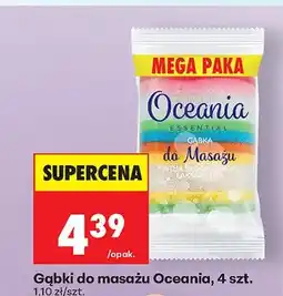 Biedronka Gąbki do masażu Oceania 4-pak oferta