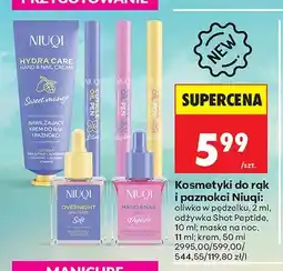 Biedronka Oliwka do skórek i paznokci w pędzelku Niuqi oferta