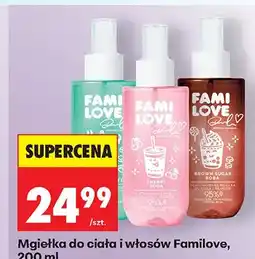 Biedronka Mgiełka do ciała i włosów Familove Cherry Soda oferta