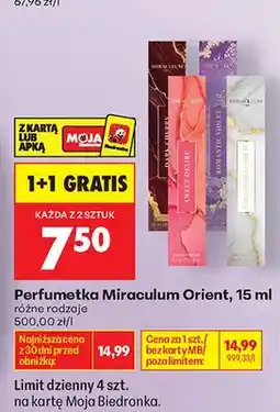 Biedronka Perfumetka Miraculum Dark Cherry oferta