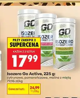 Biedronka Isozero pomarańczowe Go Active oferta