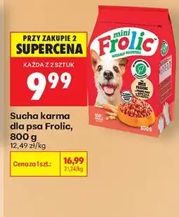 Biedronka Sucha karma dla psa Frolic mini oferta