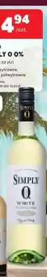 Stokrotka Wino Simply O białe półwytrawne oferta
