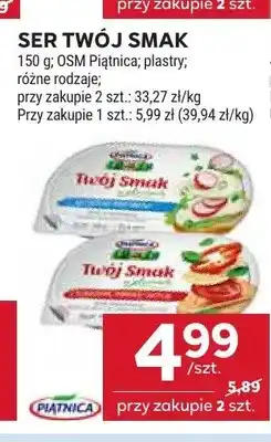 Stokrotka Serek Twój Smak naturalny OSM Piątnica oferta