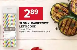 Stokrotka Słomki papierowe Let's Cook oferta