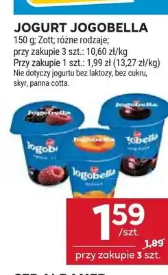 Stokrotka Jogurt Jogobella truskawkowy Zott oferta