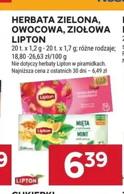 Stokrotka Herbata zielona Lipton oferta