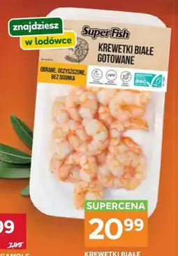 Stokrotka Krewetki białe Vannamei gotowane SuperFish oferta