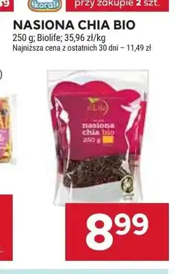 Stokrotka Nasiona chia BIO Biolife oferta
