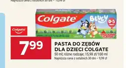 Stokrotka Pasta do zębów dla dzieci Colgate Bluey oferta