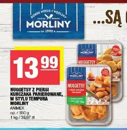Spar Nuggetsy z piersi kurczaka w stylu tempura Morliny oferta