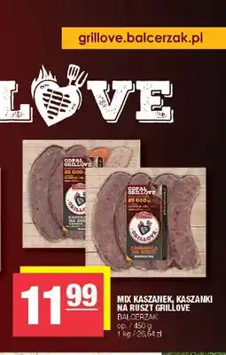 Spar Kaszanki na ruszt Grillove Balcerzak oferta