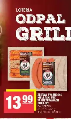 Spar Kiełbaski mix na ruszt Grillove Balcerzak oferta