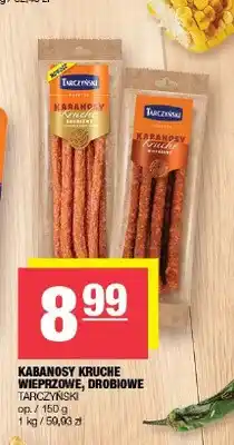 Spar Kabanosy kruche drobiowe Tarczyński oferta