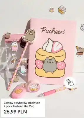 Zestaw przyborów szkolnych 7-pak Pusheen the Cat