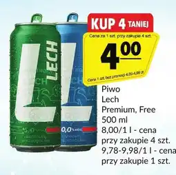 Prim Market Piwo bezalkoholowe Lech Free oferta