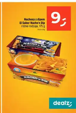 Dealz Nachosy z dipem El Sabor Nacho'n Dip Salsa oferta