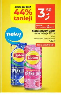 Dealz Napój gazowany Lipton Sparkling Ice Tea Lemon & Yuzu oferta