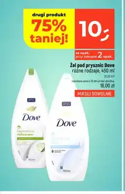 Dealz Żel pod prysznic Dove Talco oferta