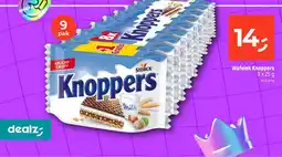 Dealz Wafelek Knoppers 9-pak oferta