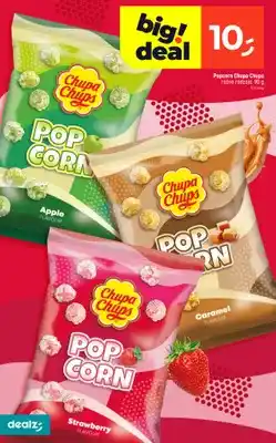 Dealz Popcorn Chupa Chups o smaku jabłkowym oferta