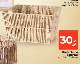 Dealz Pleciony koszyk papierowy oferta