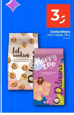 Dealz Ciastka kruche z czekoladą Lil' Cookies Delisana oferta