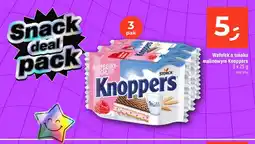 Dealz Wafelek o smaku malinowym Knoppers 3-pak oferta