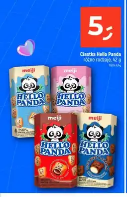 Dealz Ciastka Hello Panda o smaku truskawkowym Meiji oferta