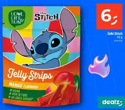Dealz Żelki Jelly Strips o smaku mango Disney Stitch oferta