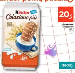 Dealz Ciastka Kinder Colazione Più oferta