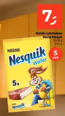 Dealz Wafelki czekoladowe Nestle Nesquik Wafer 5-pak oferta