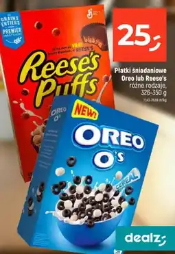 Dealz Płatki śniadaniowe General Mills Reese's Puffs oferta