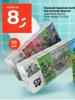 Dealz Chusteczki higieniczne Kartika Paw Patrol 10-pak oferta