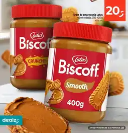 Dealz Krem do smarowania Lotus Biscoff Smooth oferta