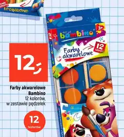 Dealz Farby akwarelowe Bambino 12 kolorów oferta