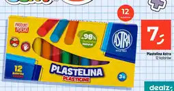 Dealz Plastelina Astra 12 kolorów oferta