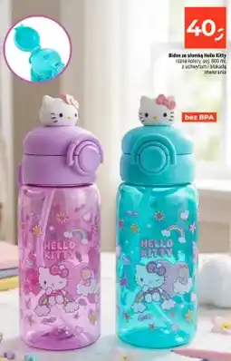 Dealz Bidon ze słomką Hello Kitty oferta