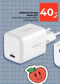 Dealz Ładowarka sieciowa Yenkee Volt moc 45W GaN oferta
