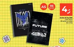 Dealz Brulion A5 Top 2000 96 kartek w kratkę oferta