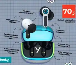 Dealz Słuchawki bezprzewodowe Yenkee Eveplay oferta