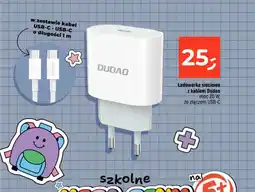 Dealz Ładowarka sieciowa z kablem Dudao moc 20W oferta