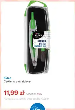 Smyk Cyrkiel w etui Kidea zielony oferta