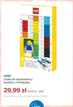 Smyk Linijka do zbudowania z klocków z minifigurką LEGO oferta