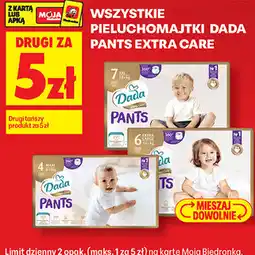 Biedronka Wszystkie pieluchomajtki Dada Pants Extra Care oferta